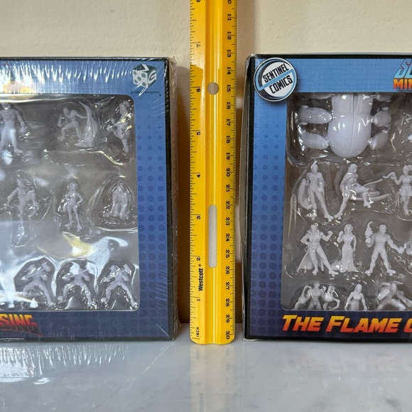 Lot of 2 - Sentinel Miniatures The Flame of Freedom & Uprising Unpainted Sealed - Picture 12 of 12